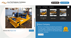 Desktop Screenshot of accutechcrane.com